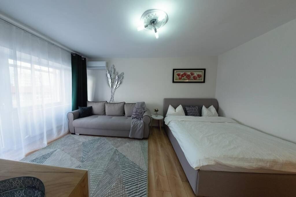 Studio With A View In City Center Targoviste Buitenkant foto